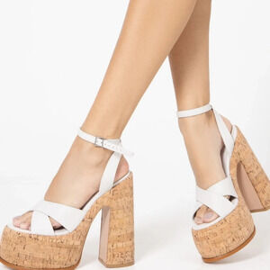 SCHUTZ Pattie platform Sandal size: 8
